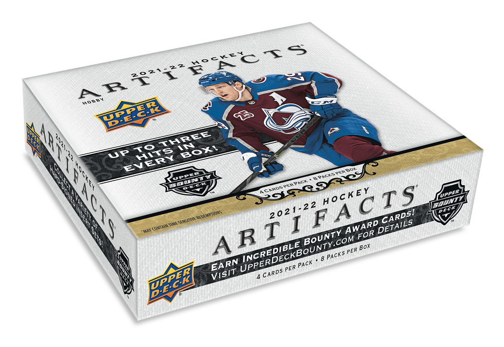 2021-22 UD Artifacts Hockey Hobby 10-Box CASE